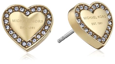 michael kors ohrringe herz est|Michael Kors Earrings .